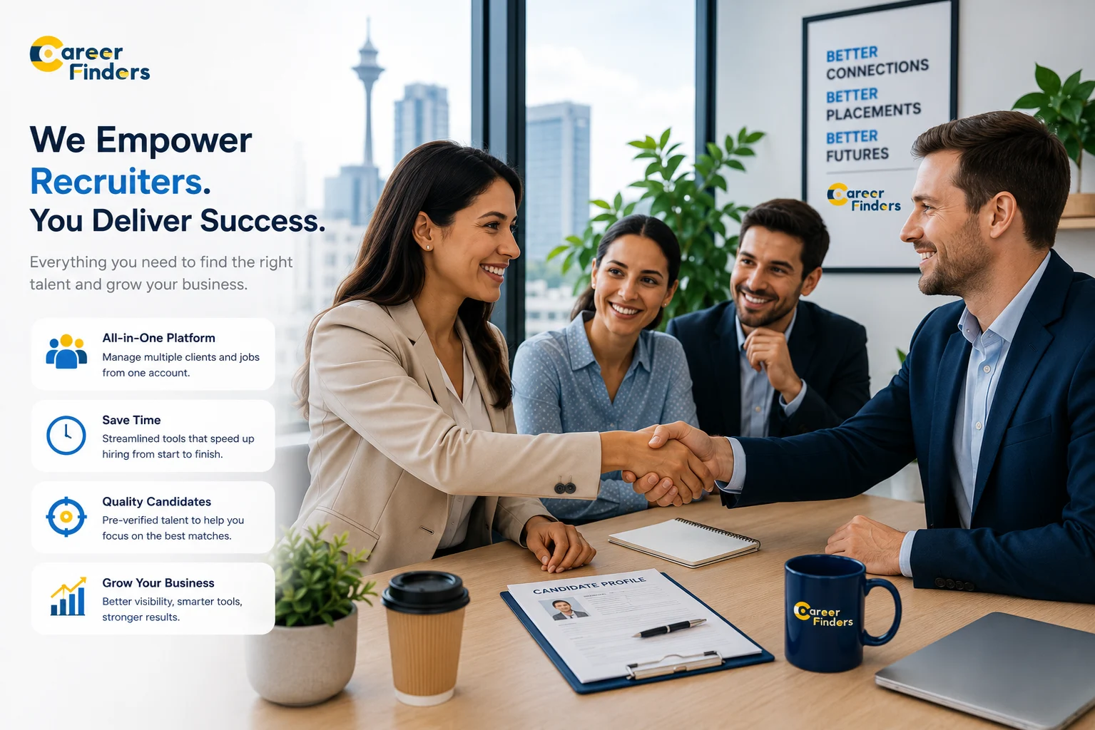 Why recruiters choose Career Finders